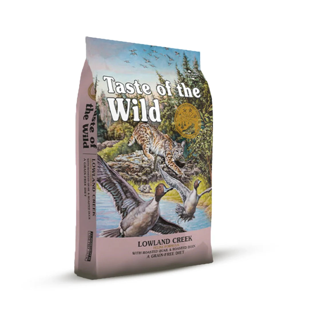 Taste Of The Wild Lowland Creek Feline Formula With Roasted Quail & Roasted Duck 2kg