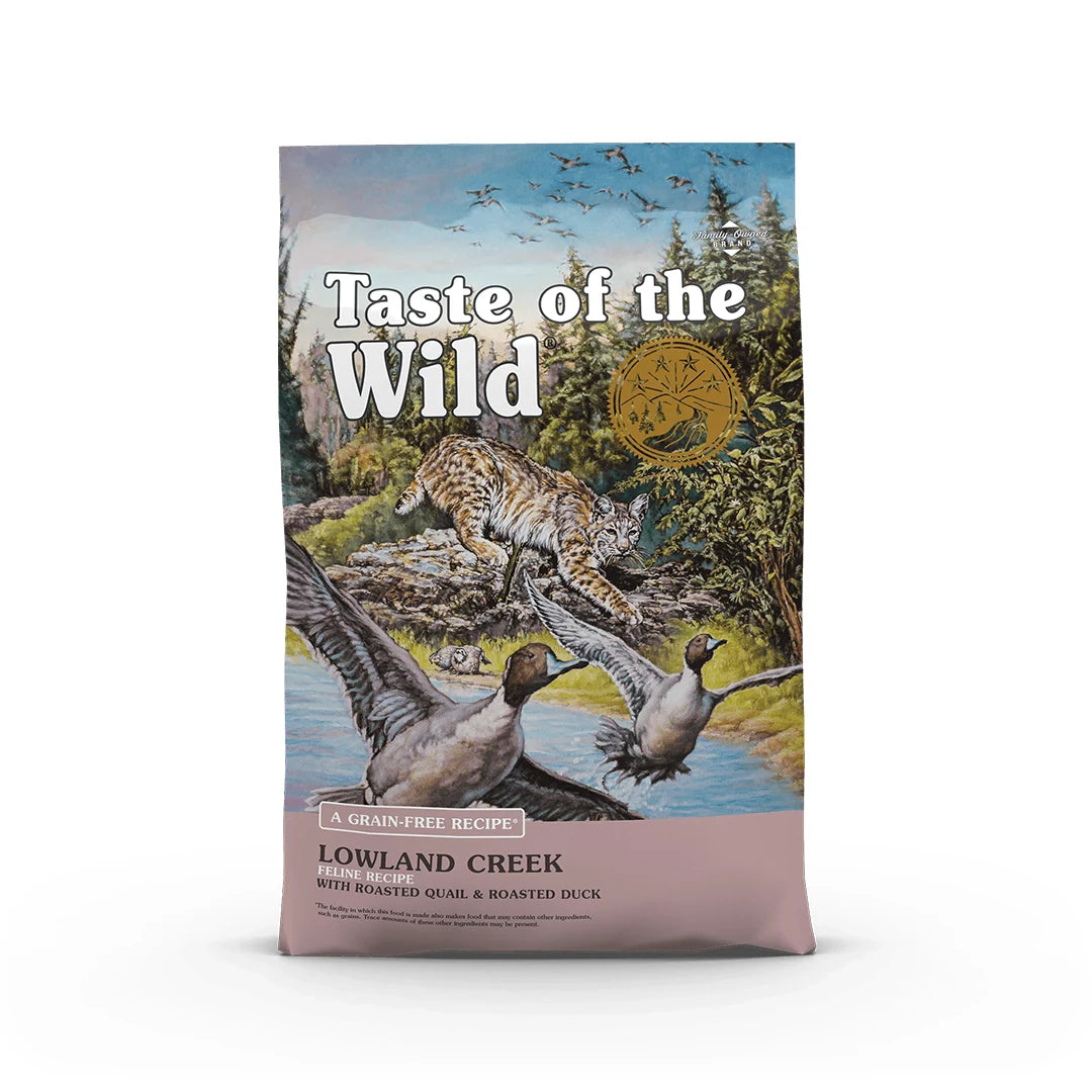 Taste Of The Wild Lowland Creek Feline Formula With Roasted Quail & Roasted Duck 2kg