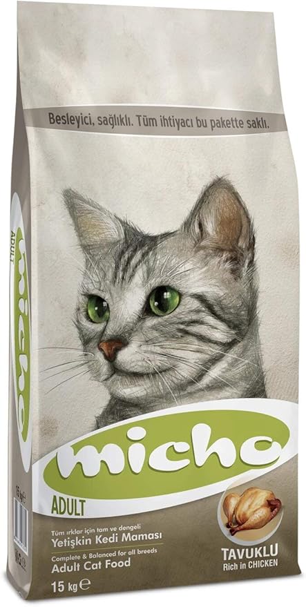 Micho Adult Cat Food Chicken Flavor 15kg