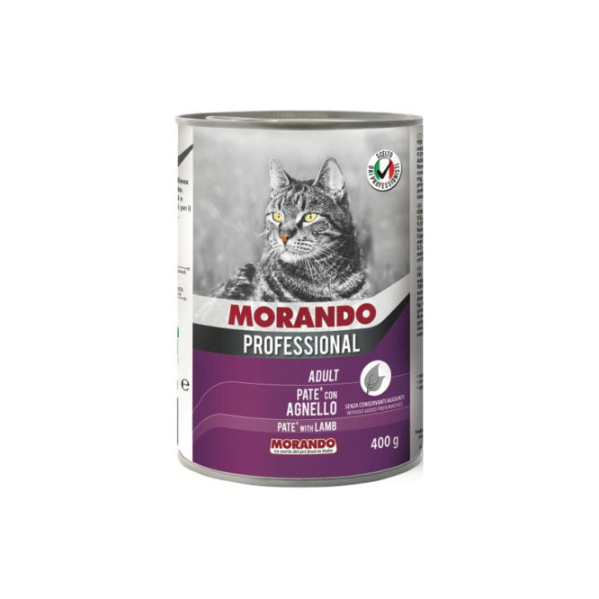 Morando cat pate With Lamb 400g