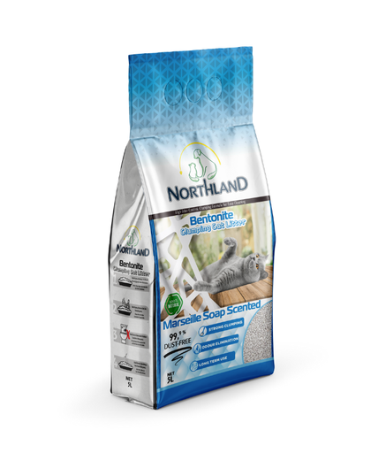 Northland Bentonite Clumping Cat Litter - Marseille 20L