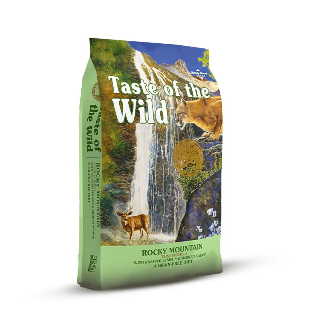 Taste Of The Wild Rocky Mountain Feline Formula With Roasted Venison & Smoked Salmon 2kg