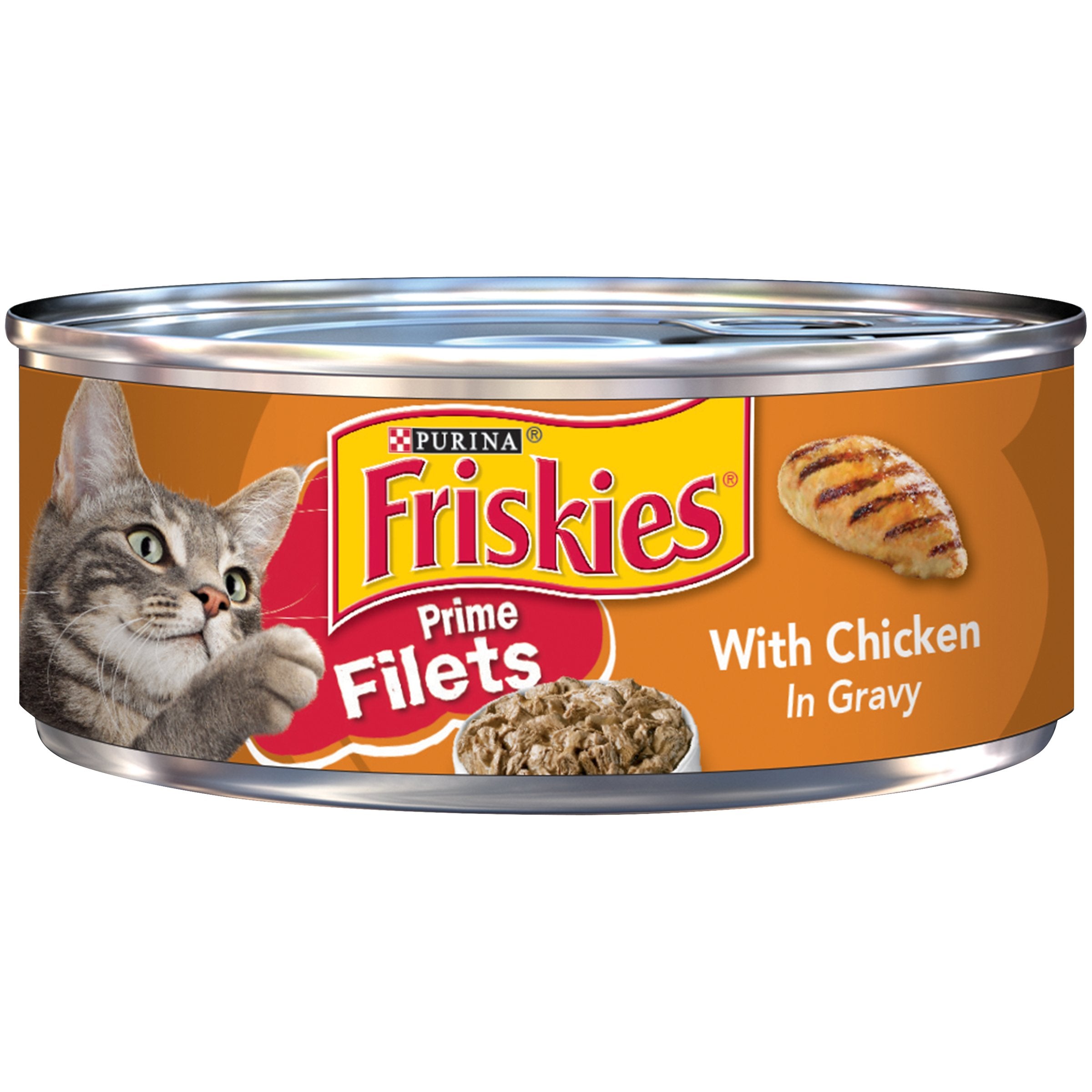 PURINA FRISKIES Prime Filets | w/ Chicken in Gravy 156g