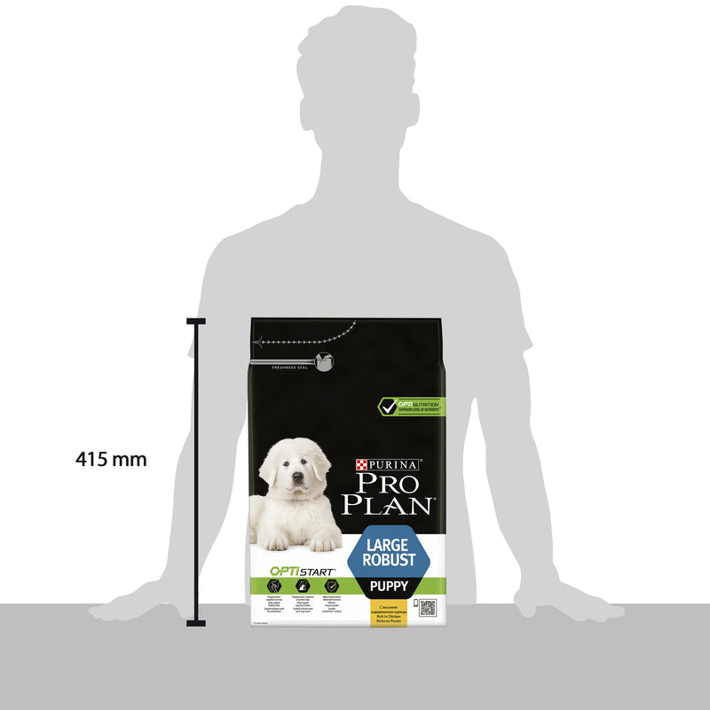 PURINA® PRO PLAN® Large Robust Puppy with OPTISTART® Rich in Chicken Dry Food - 3 KG