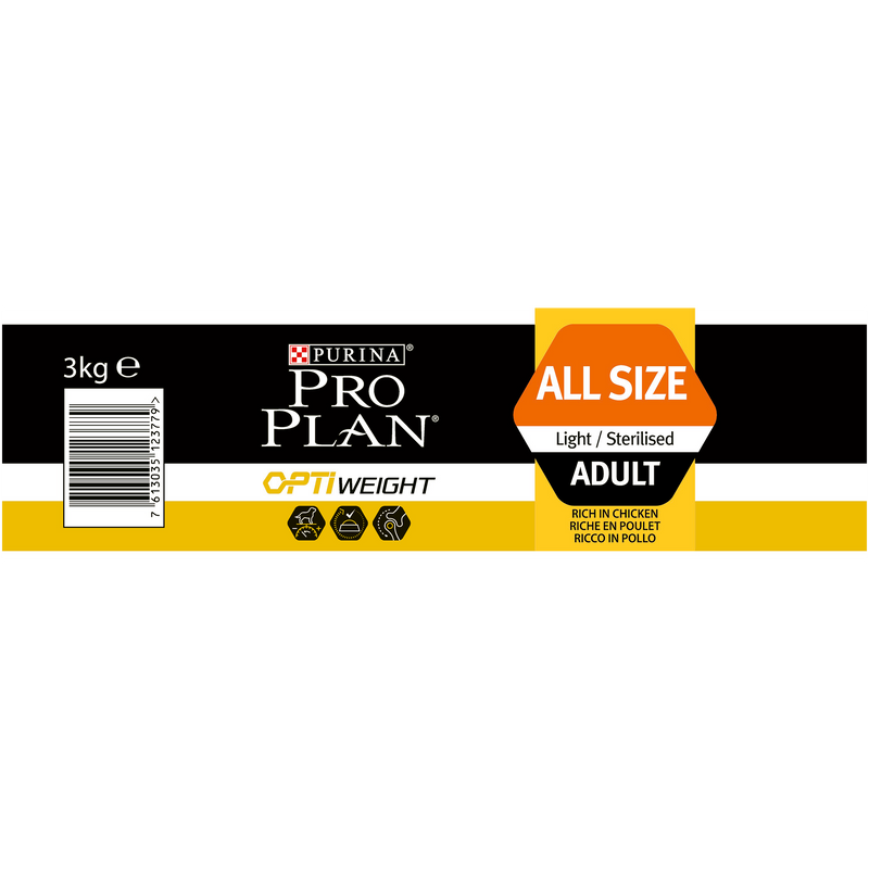 PURINA Pro Plan All Size Adult Dog Dry Food 3KG