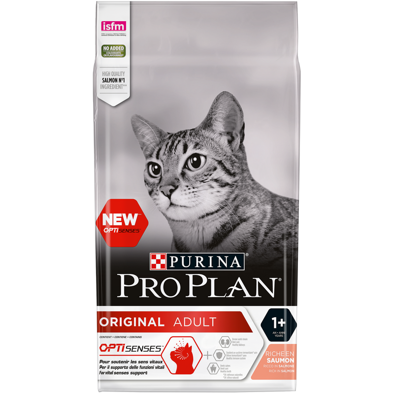 PURINA® PRO PLAN® Original Adult 1+ year Rich in Salmon Dry Cat Food - 1.5 KG