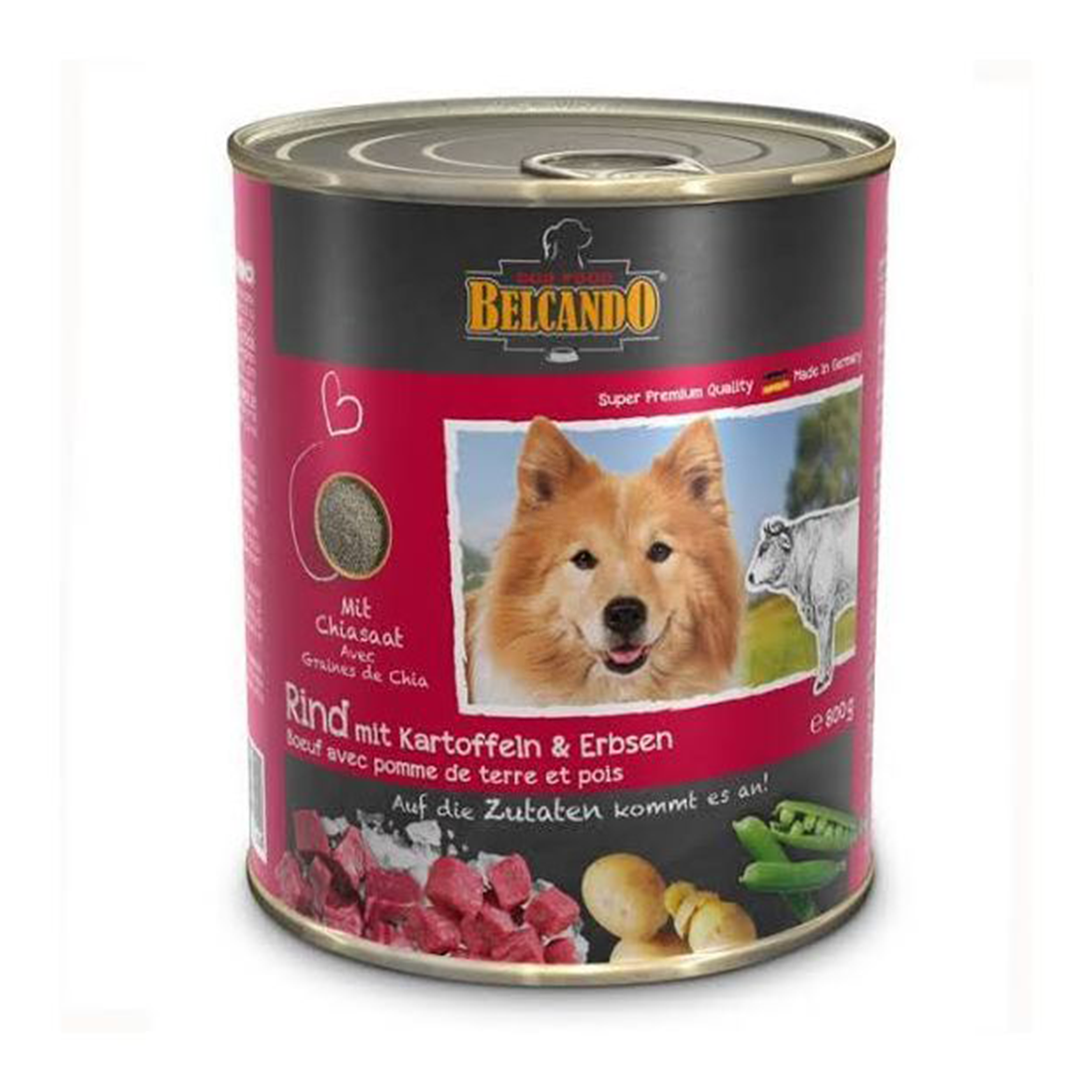 Belcando Dog Food Beef with potatoes and peas 400g