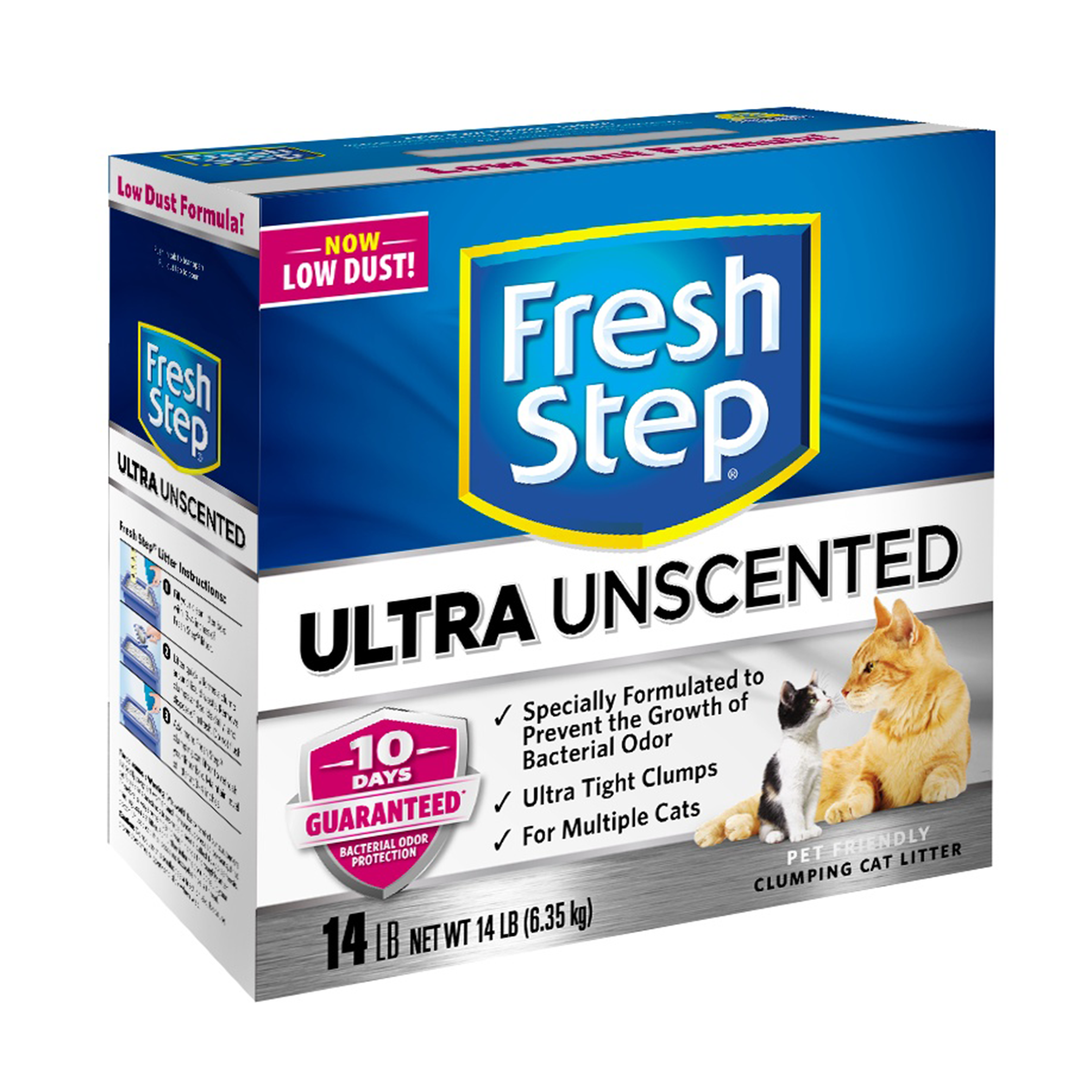 Fresh Step Cat Litter - Ultra Unscented 6.35kg