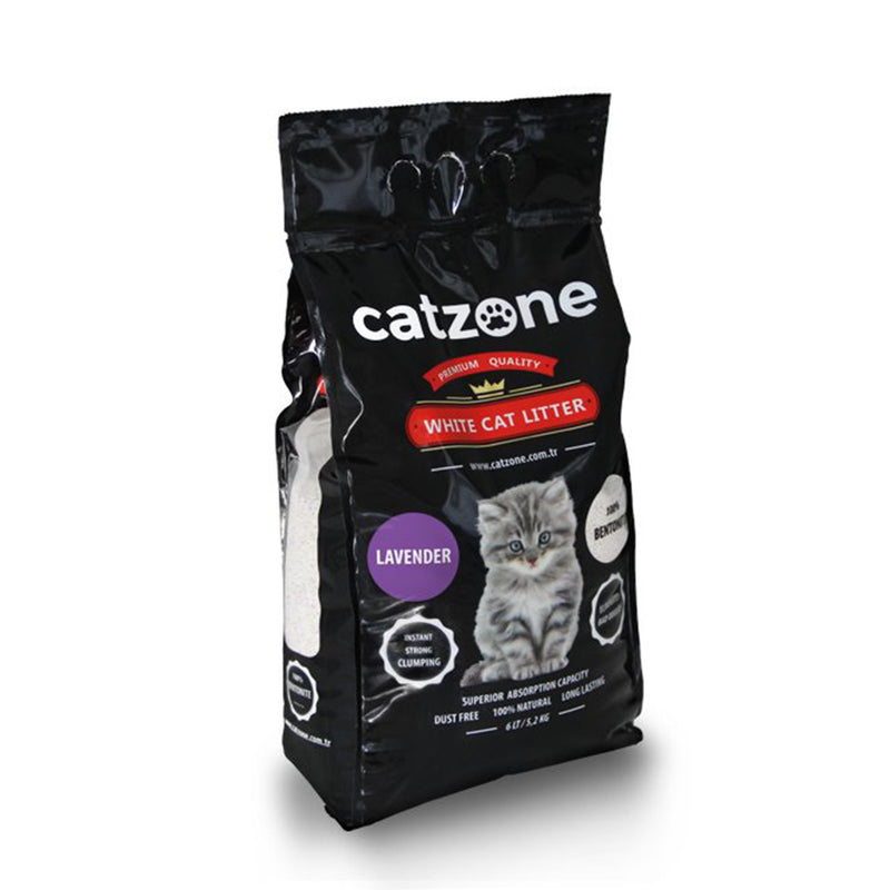 Catzone Cat Litter - Lavender 20kg - Amin Pet Shop