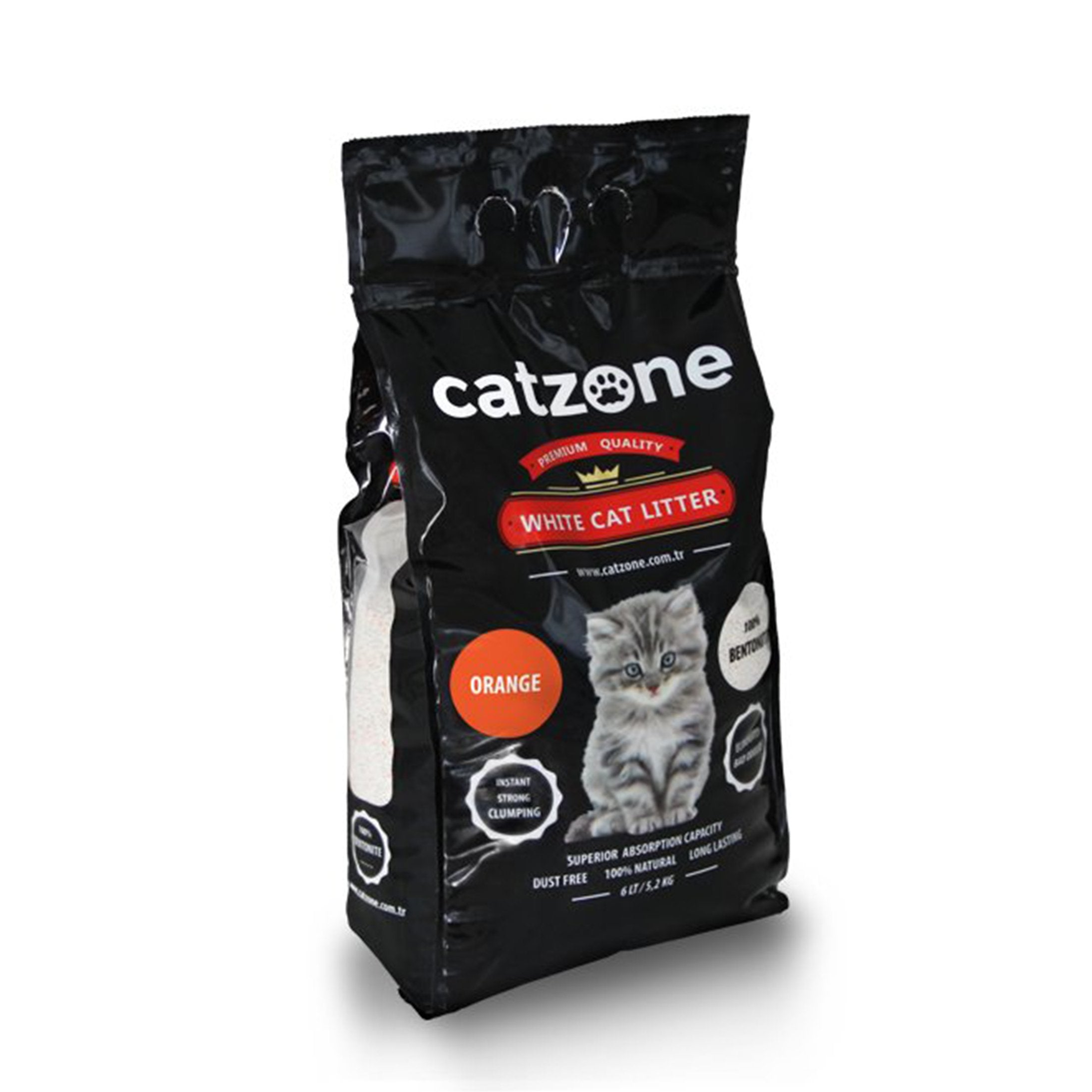 Catzone Cat Litter - Orange 5kg - Amin Pet Shop