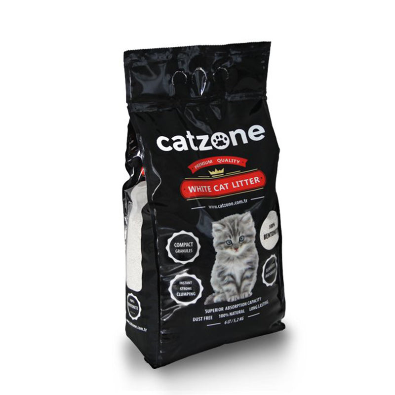 Catzone Cat Litter - Natural 5kg - Amin Pet Shop
