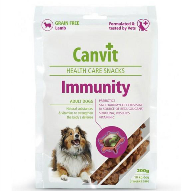 Canvit Health Care Snacks Immunity For Adult Dogs - Lamb 200 g