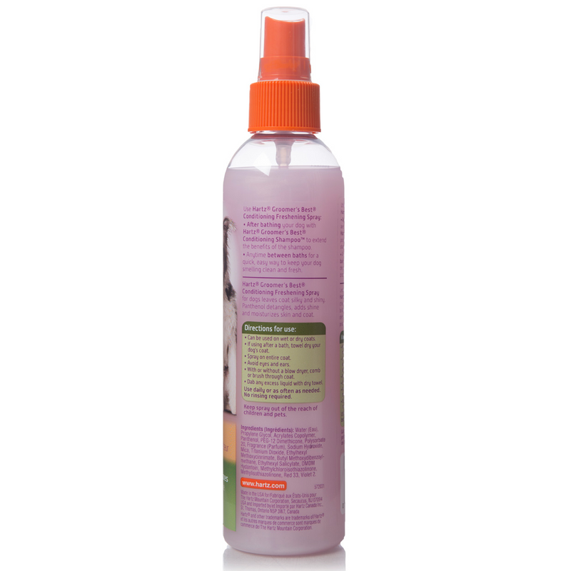 Hartz® GROOMER’S BEST® Conditioning Freshening Spray for Dogs