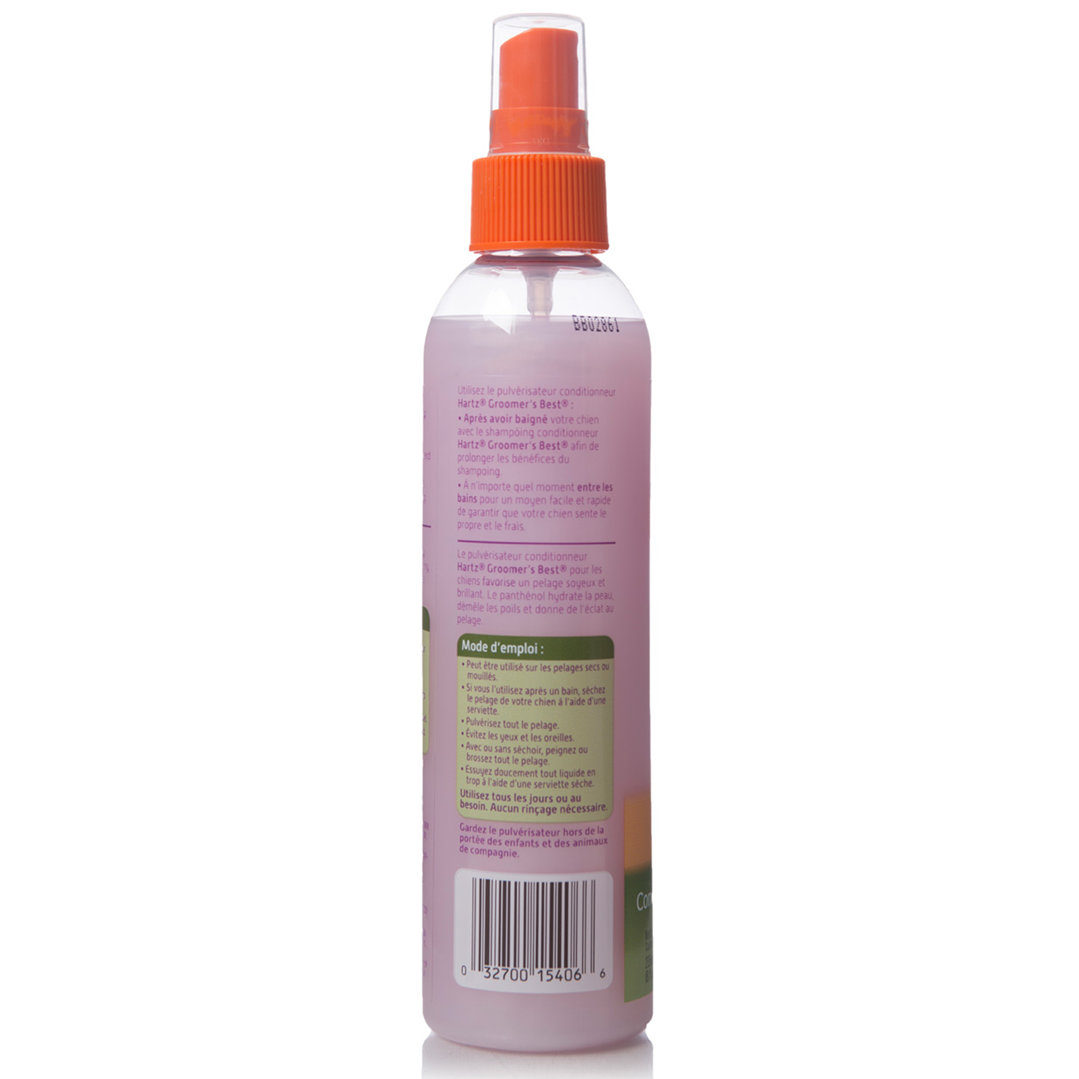 Hartz freshening spray outlet