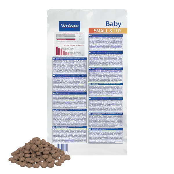 Virbac Baby Small & Toy 3kg Amin Pet Shop Shop Now!