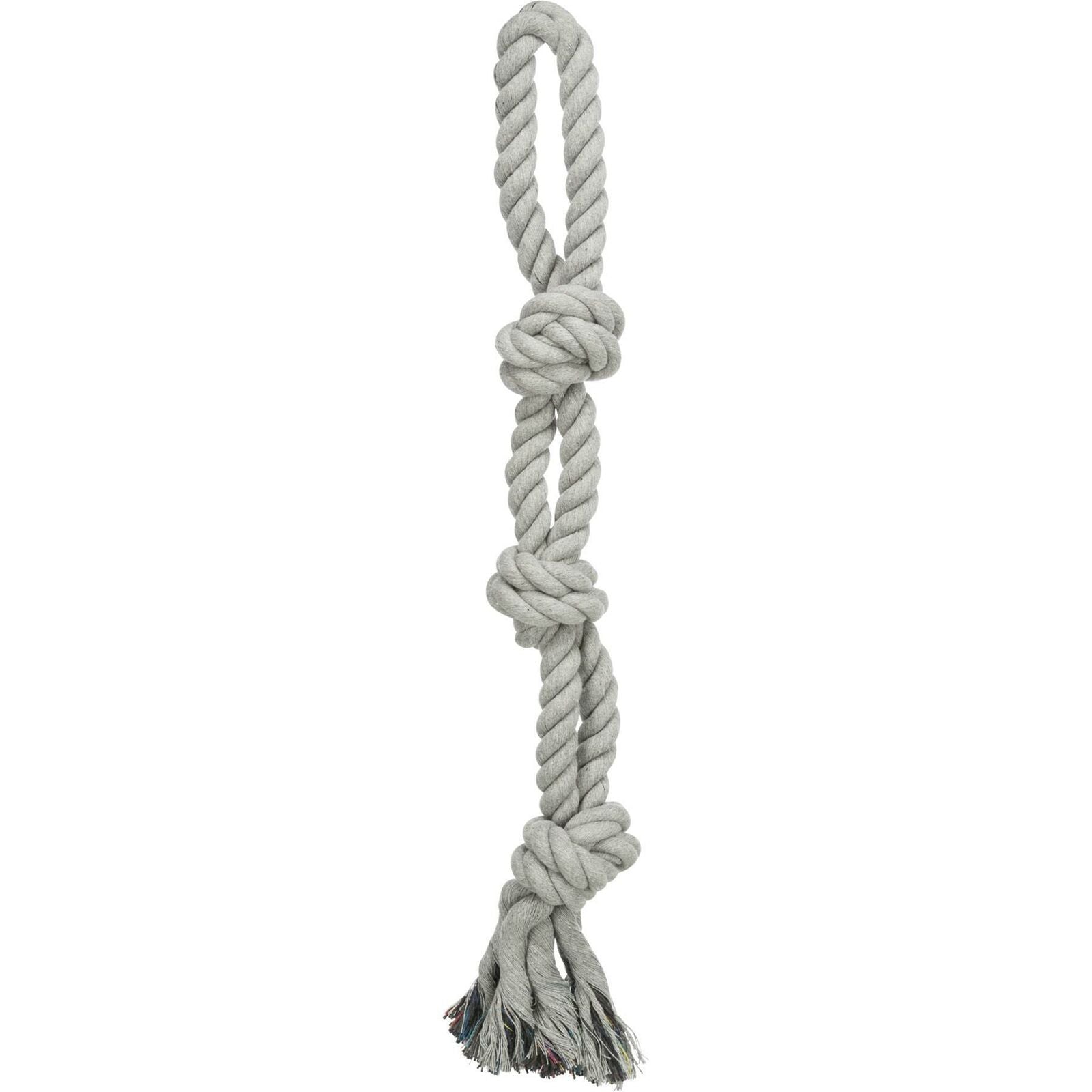 Trixie Large Cotton Denta Fun Rope Chew Dog Toy 60cm