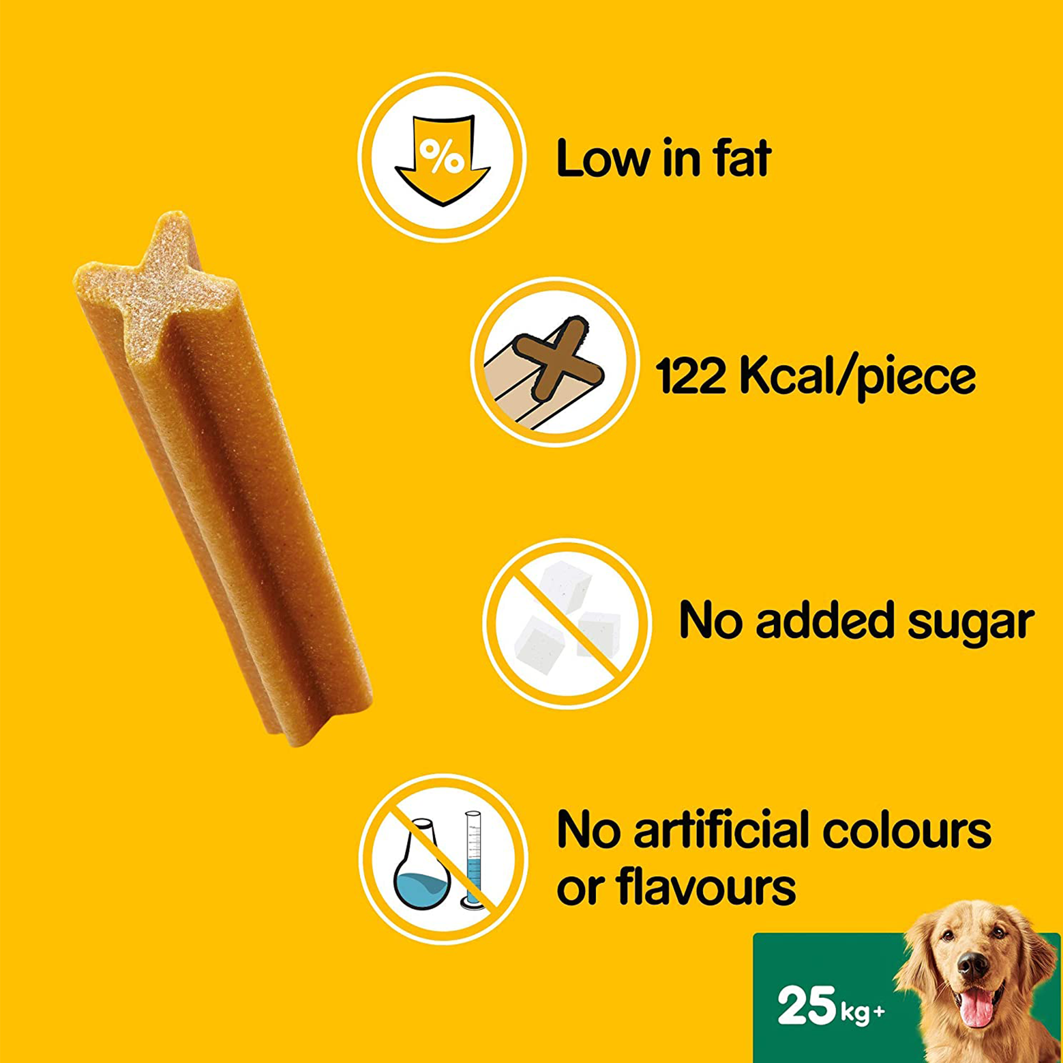 Pedigree Dentastix - Daily Oral Care - 7 Sticks - Large 25+kg