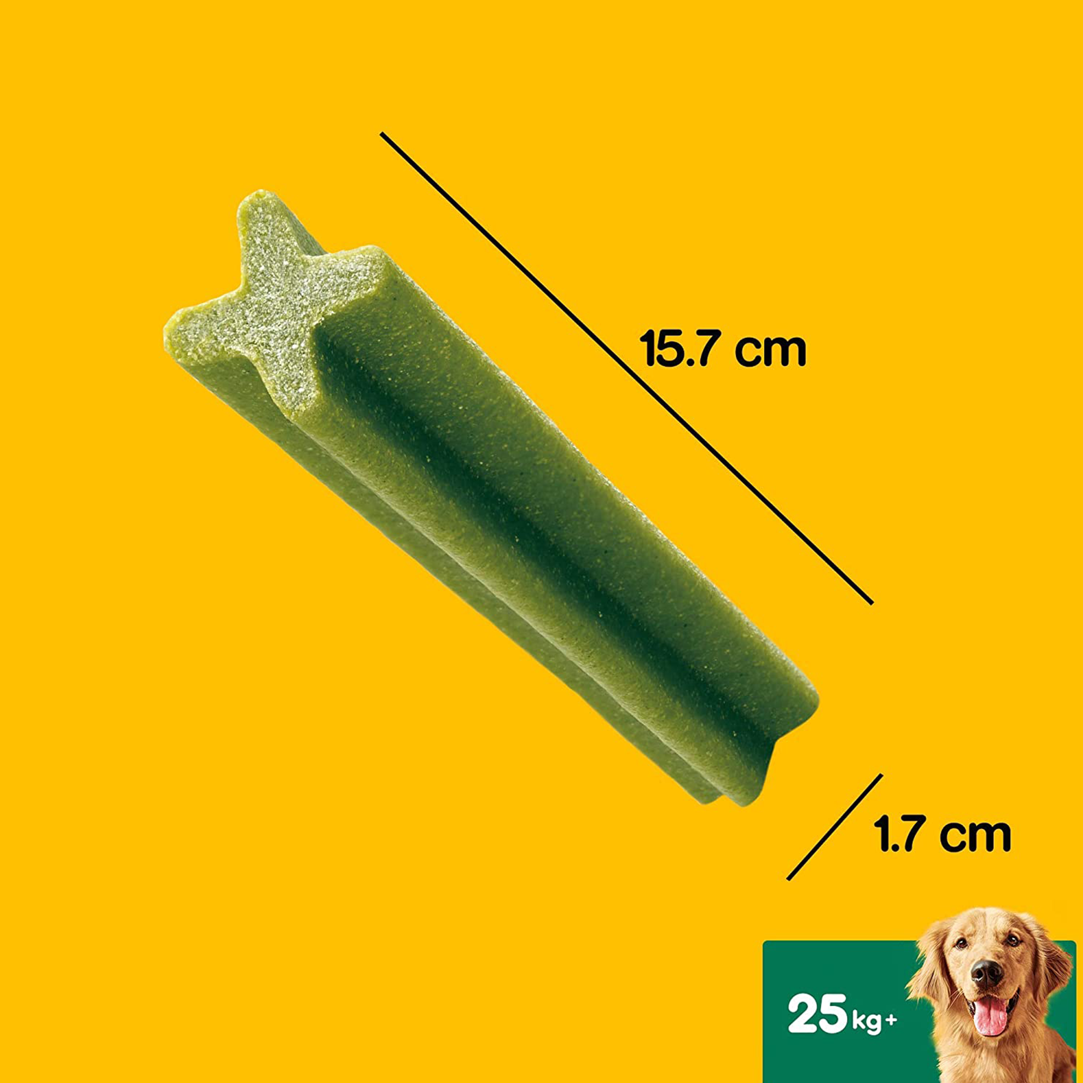 Pedigree Dentastix Fresh - Daily Dental Care Chews Small Dog 25+kg - 7 Sticks