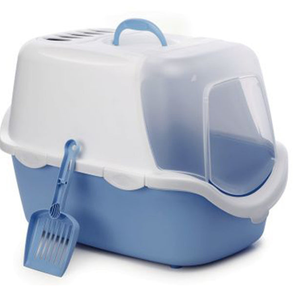 Pet's Market Toilette Lettiera Chiusa Komoda per Igiene Gatti con Porta Pet's Market Toilette Lettiera Chiusa Komoda per Igiene Gatti con Porta