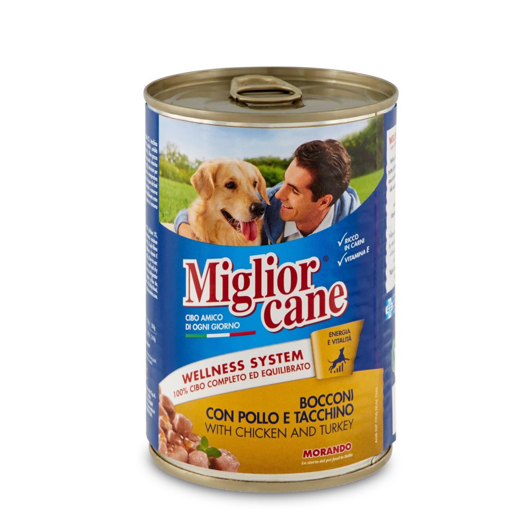 Miglior Dog With Chicken And Turkey 405g