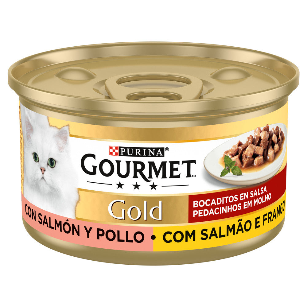 Gourmet Cat With Salmon 85g