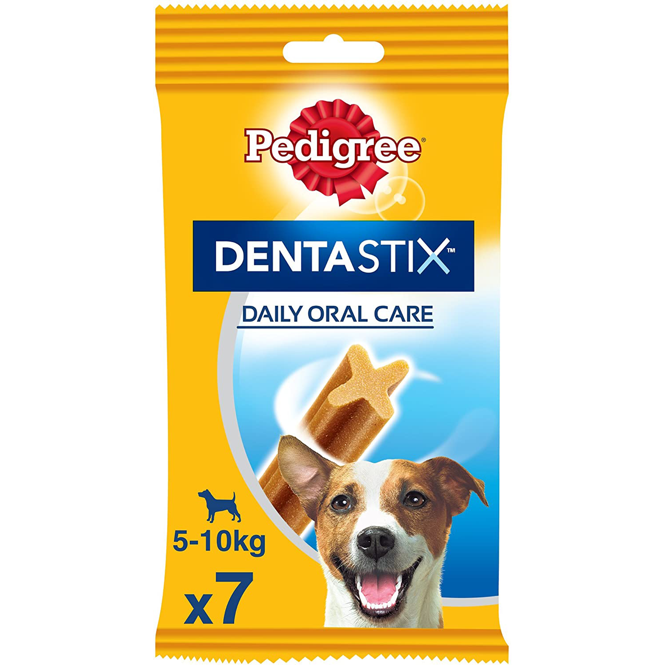 Pedigree Dentastix - Daily Oral Care - 7 Sticks - Small 5-10kg