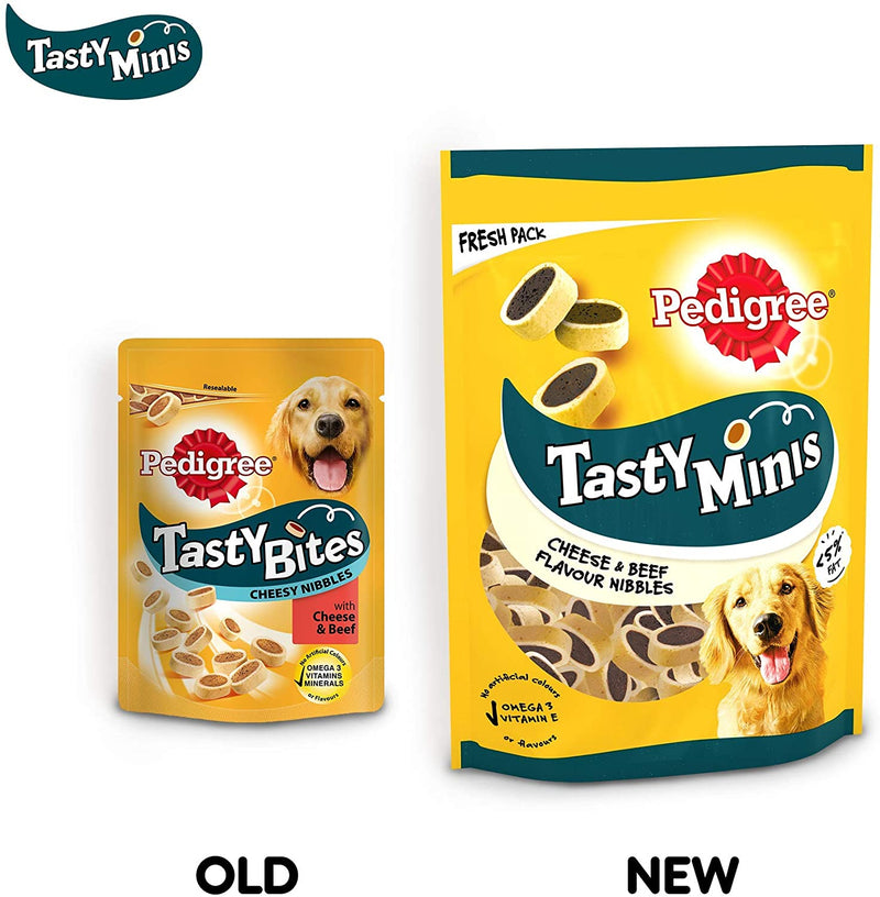 Pedigree Tasty Minis with Cheese and Beef