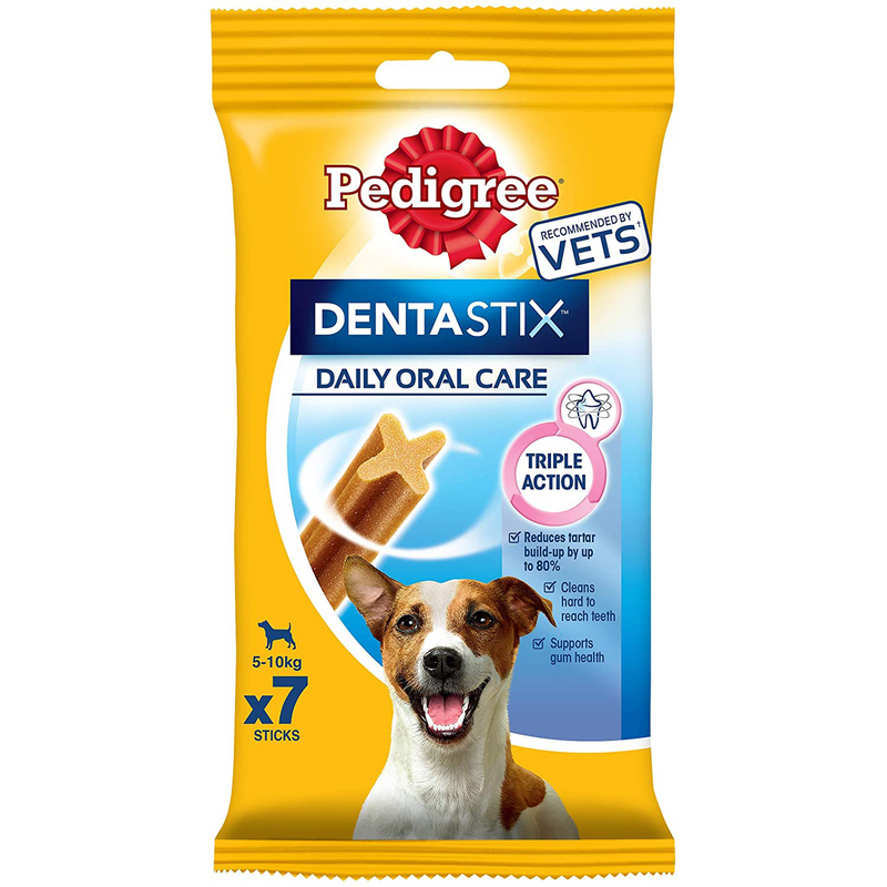 Pedigree Dentastix - Daily Oral Care - 7 Sticks - Small 5-10kg