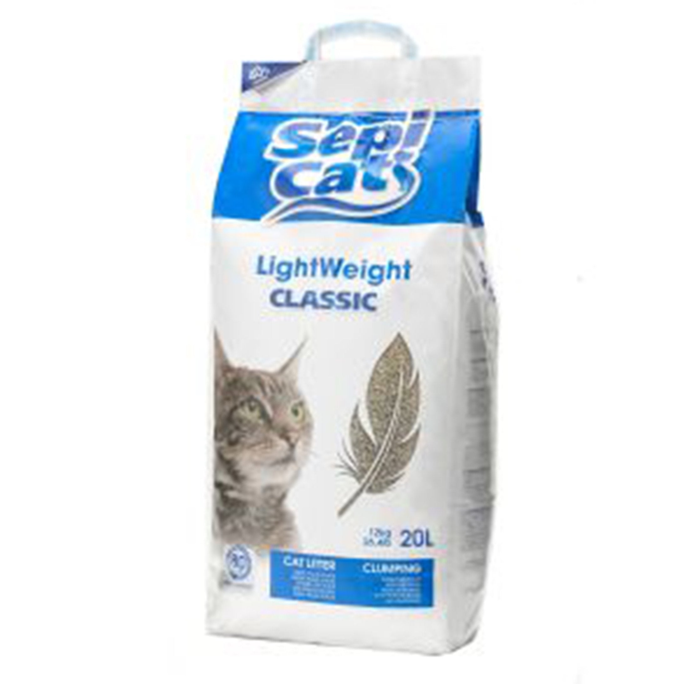 SepiCat Cat Litter - Light Weight Classic 20L - Amin Pet Shop