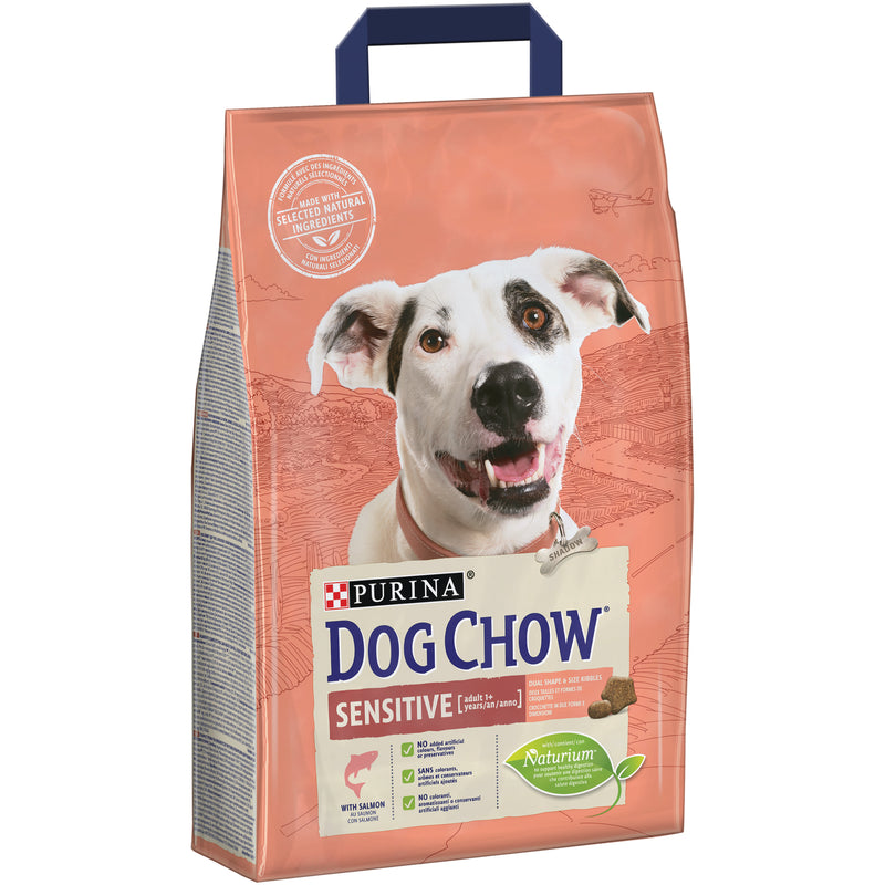PURINA DOG CHOW SENSITIVE adult 1+ WITH SALMON 2.5KG