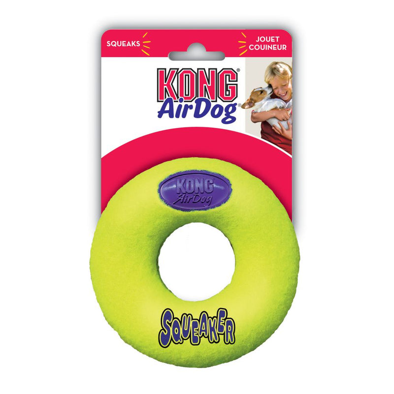 KONG® Air dog Squeaker Dog Toy (Donut)
