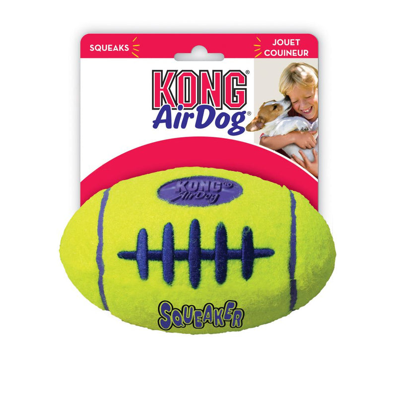 KONG® Air dog Squeaker Dog Toy (Football)