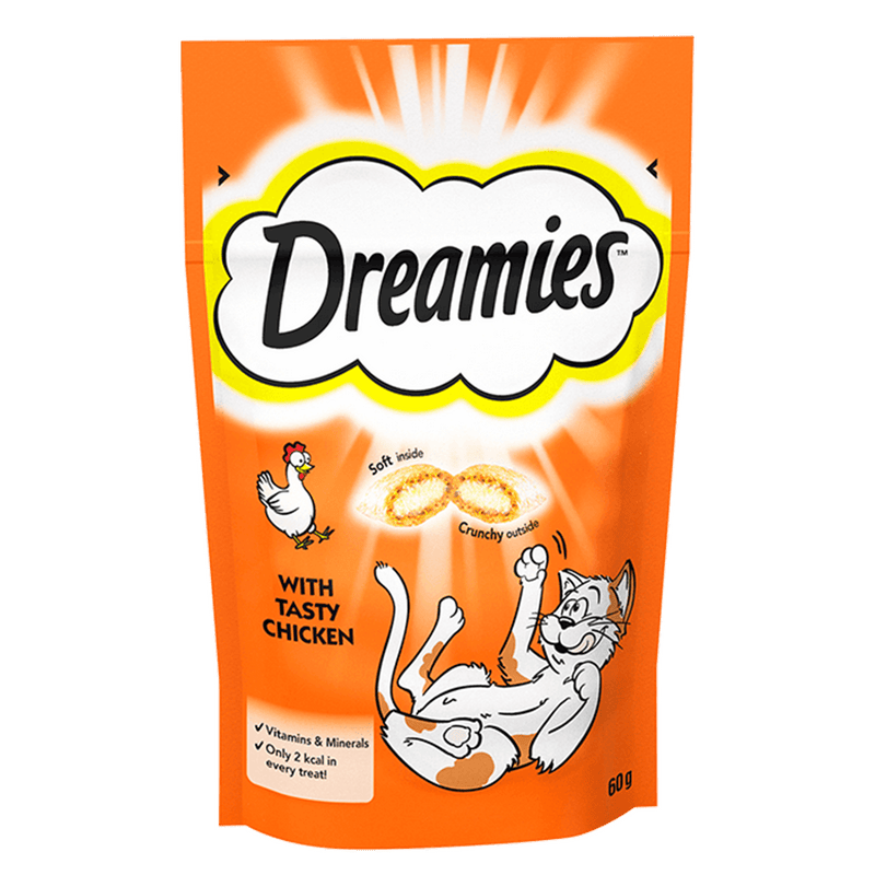 Dreamies Cat Treats with Chicken 60g - Amin Pet Shop