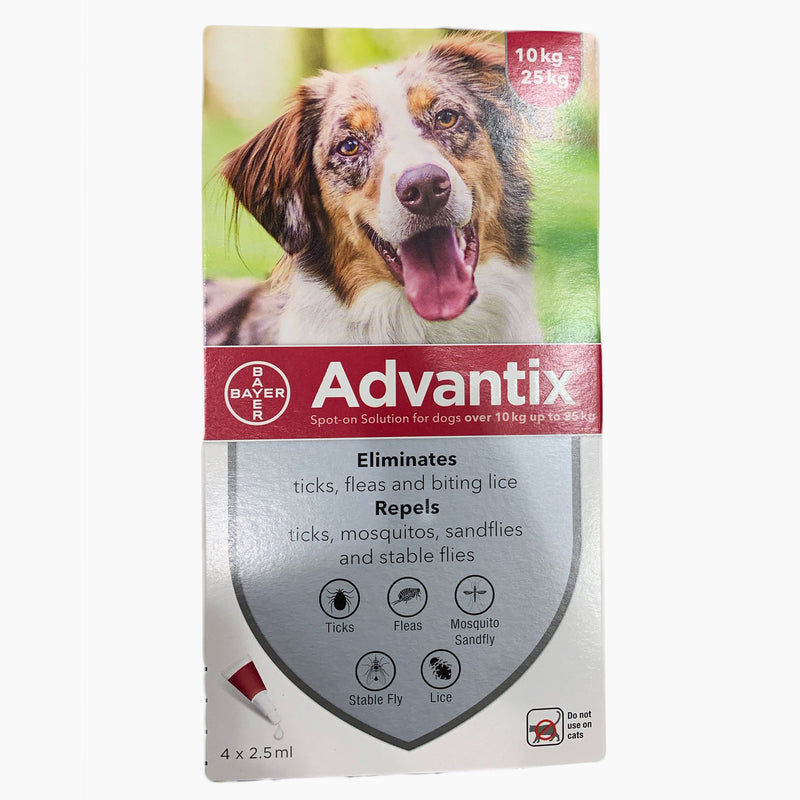 Advantix Medium Dogs 10-25 KG - 1 Pipette - Amin Pet Shop