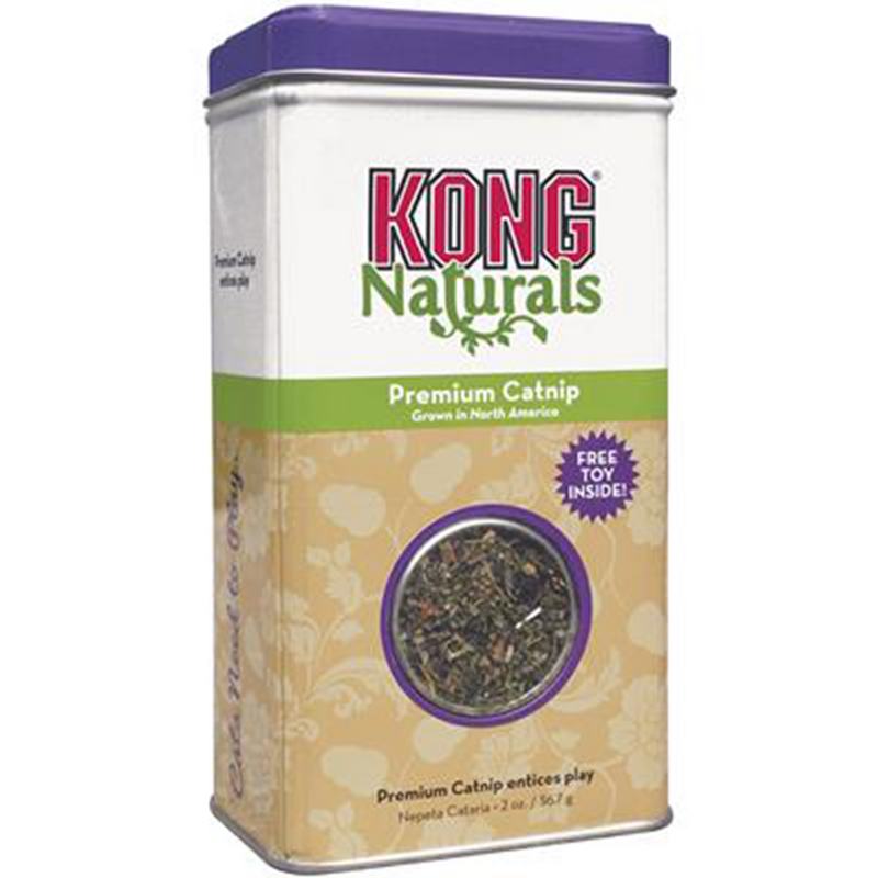 KONG® Naturals Premium Catnip Tub 2oz