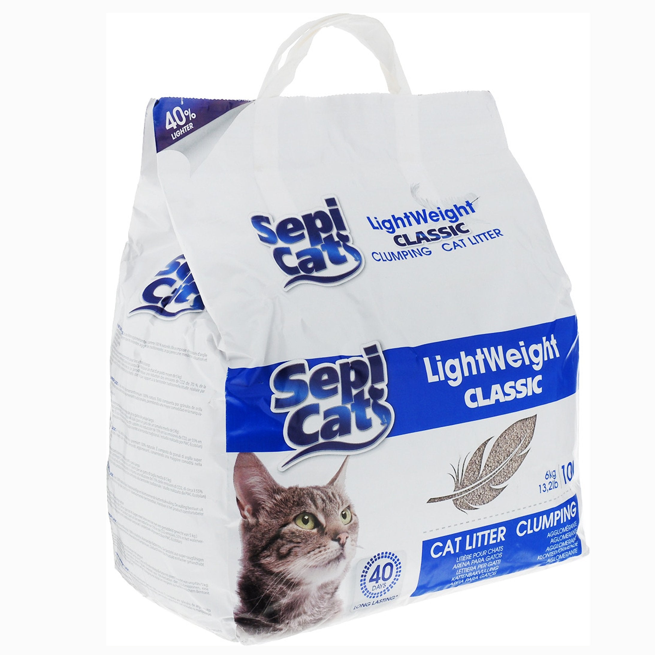 SepiCat Cat Litter - Light Weight Classic 10L - Amin Pet Shop