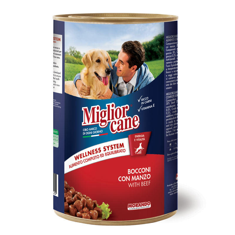 Miglior Dog Food With Beef 1250g