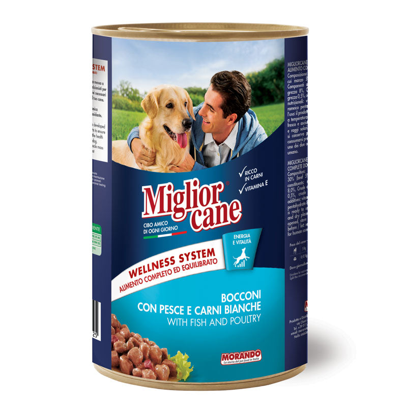 Miglior Dog With Fish And White Meat 1250g