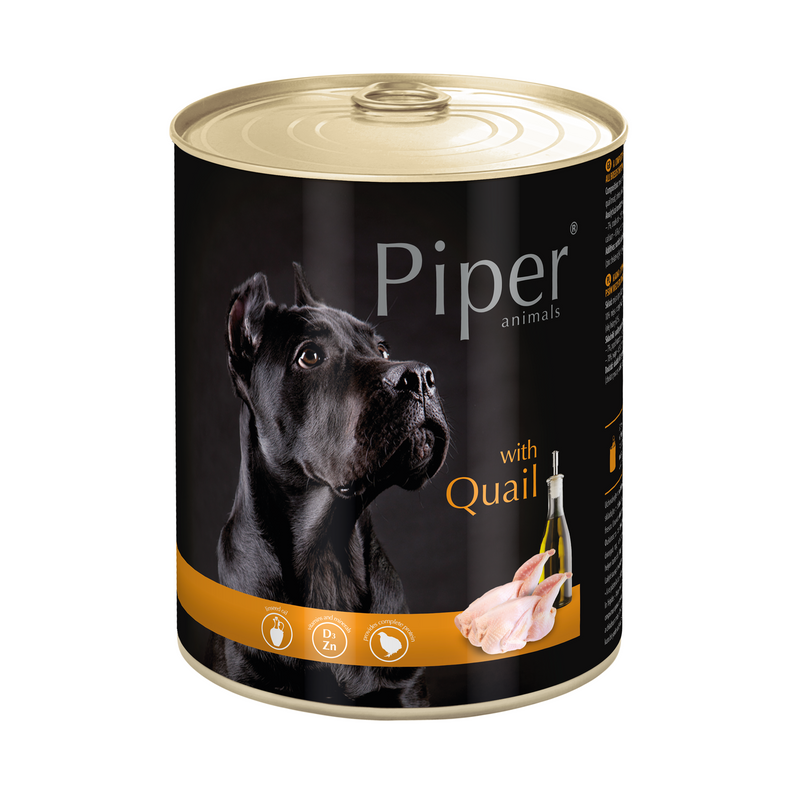 Piper Animals Dog Food with Quail 800g