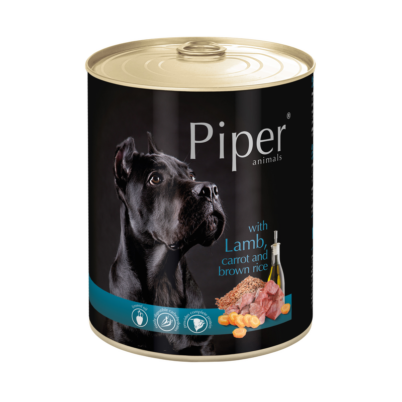 Piper with Lamb, Carrot and Brown Rice - 800g