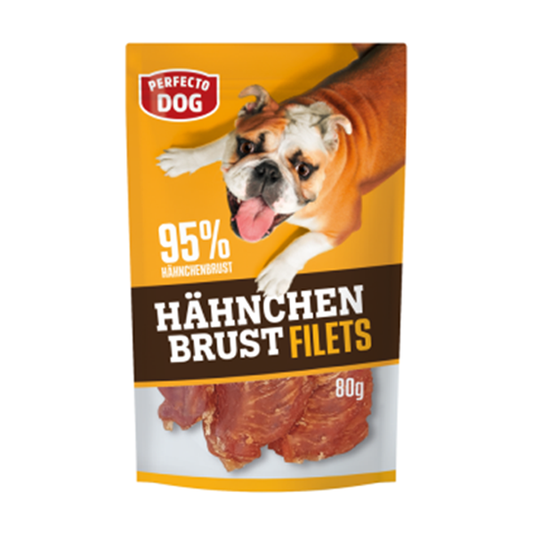 Perfecto Dog Hahnchen Brust Filets 80 g