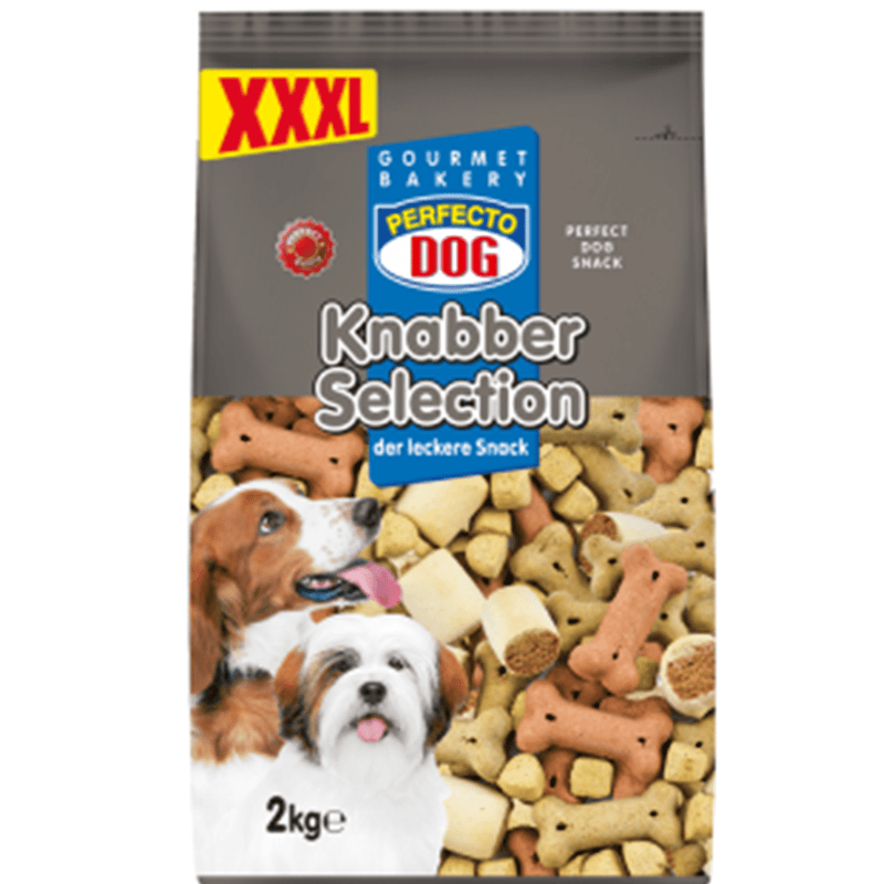 Perfecto Dog XXXL Knabber-Selection 2kg - Amin Pet Shop