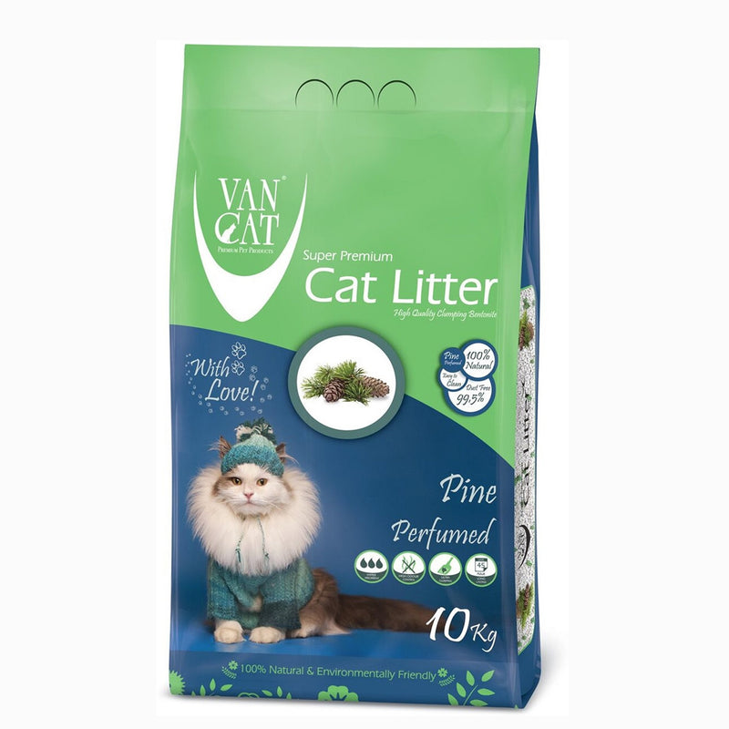 VanCat Cat Litter - Pine Scented 10kg - Amin Pet Shop