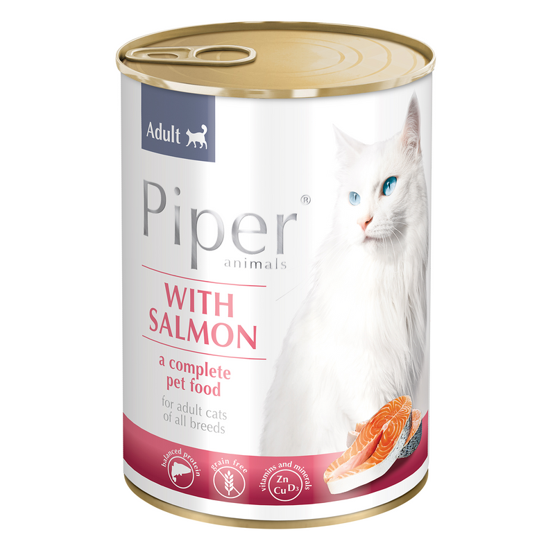 Piper Cats with Salmon - 400g