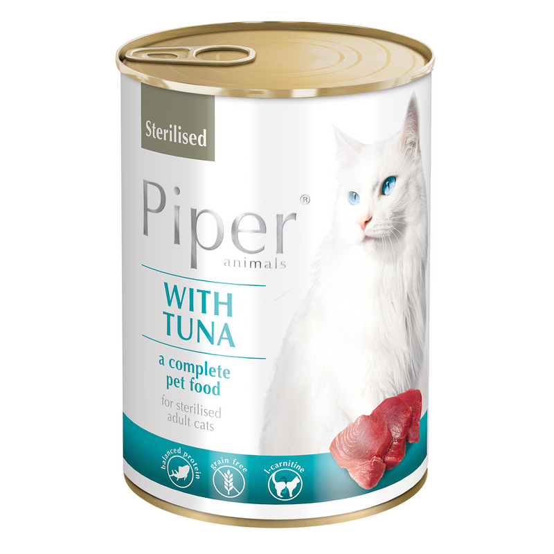 Piper Cats with Tuna Sterilized - 400g