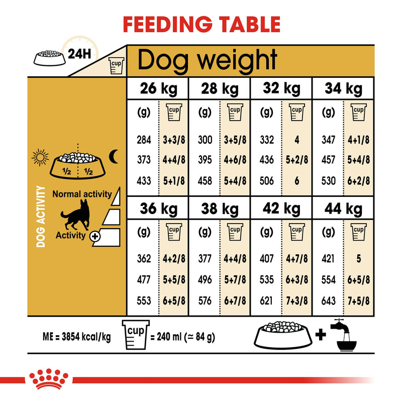 Royal Canin German Shepherd Adult (3 KG) - Dry food for adult dogs over 15 months - Amin Pet Shop