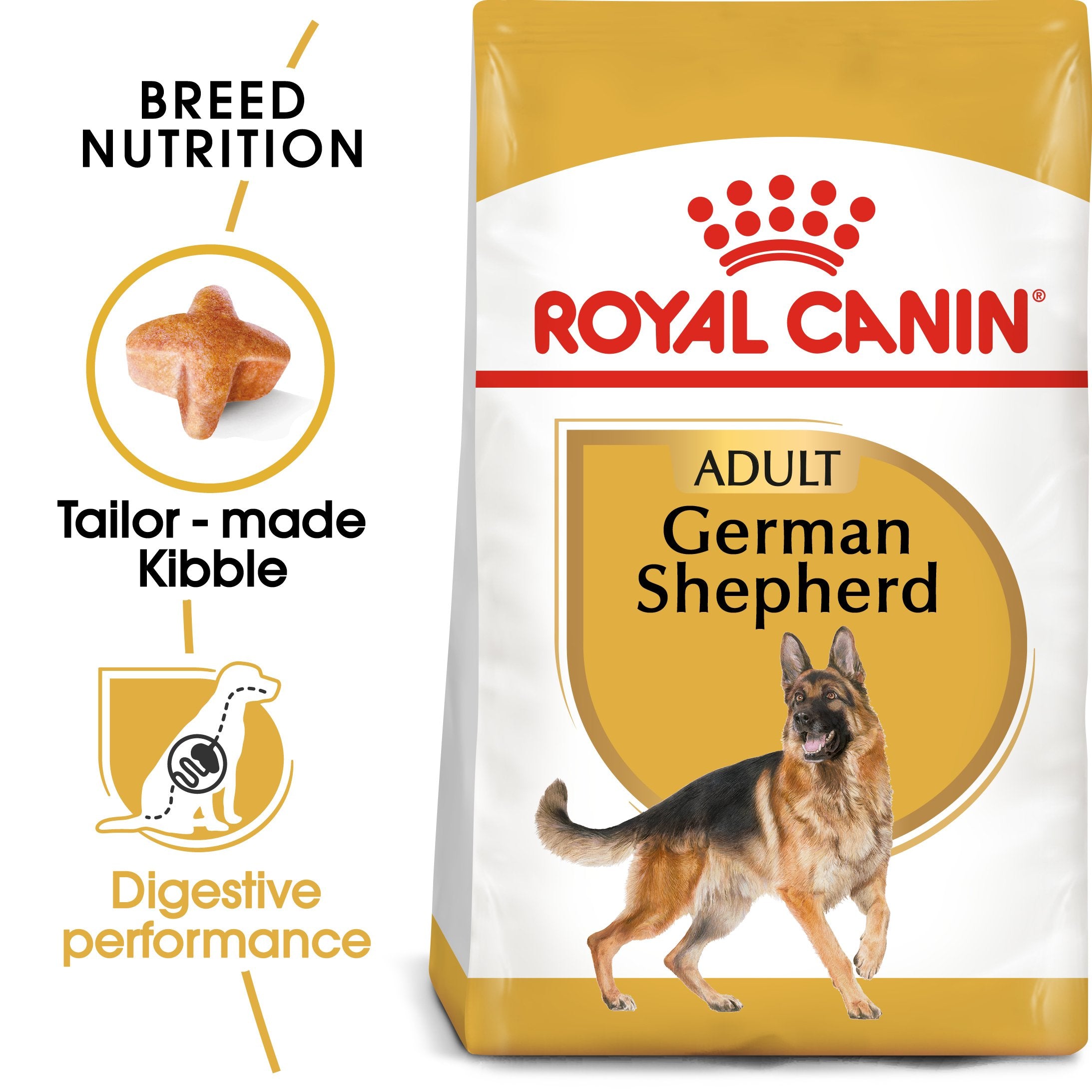 Royal Canin German Shepherd Adult (16 KG) - Dry food for adult dogs over 15 months - Amin Pet Shop