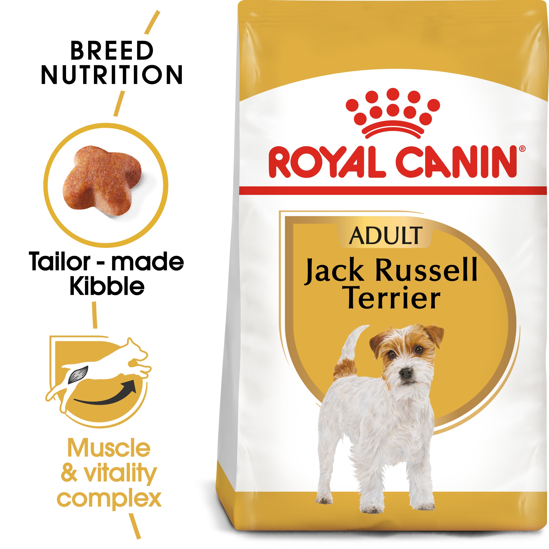 Royal Canin Jack Russell Terrier Adult (3 KG) - Dry food for adult dogs over 10 months