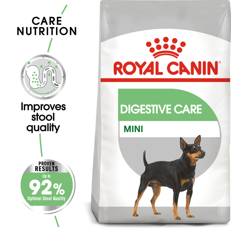 Royal Canin Mini Digestive Care (3 KG) - Dry food for small dogs up to 10 KG prone to digestive sensitivity. Over 10 months