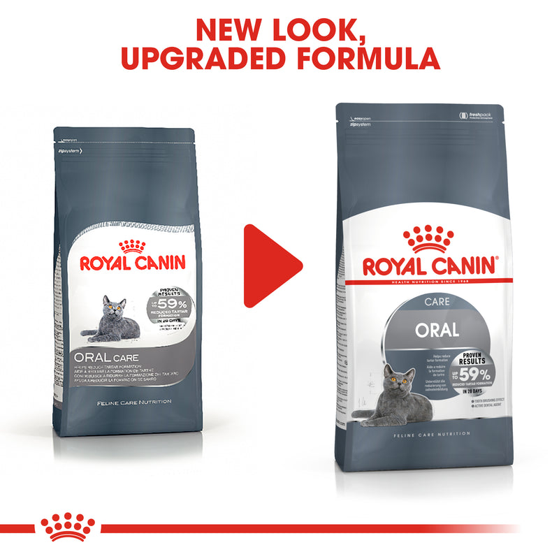 Royal Canin Oral Care (1.5 KG) Dry Food for adult cats - helps reduce tartar formation